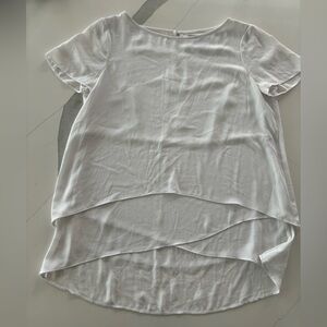 White blouse size 8 from WHBM